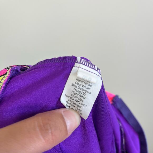 Vintage Fishskins Ruffle Rashguard Swim Suit - Picture 6 of 12